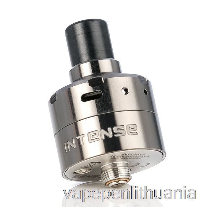 Damn Vape Intensyvus Tinklelis 24mm Mtl Rda Gunmetal Vape Skystis